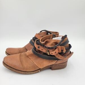 A.S. 98 Leather Ankle Boots size 38 US 7.5-8